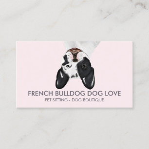 Franse Bulldog Hond Visitekaartje