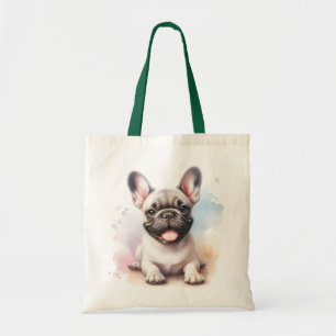 Franse Bulldog in aquarel Tote Bag
