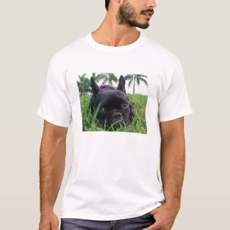 Franse Bulldog in het gras T-shirt