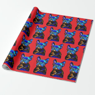 Franse Bulldog Inpakpapier