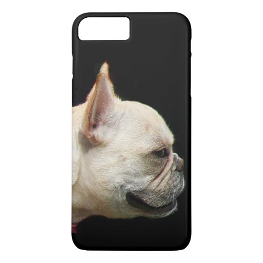 Franse bulldog iphone 8/7 plus hoesje (Achterkant)