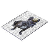 Franse Bulldog King Notitieboek (Linkerzijde)