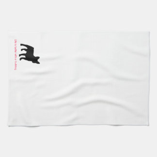 Franse Bulldog Kitchen Towel 16 x 24 inch Theedoek
