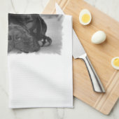 Franse Bulldog Kitchen Towel Theedoek (Quarter Fold)