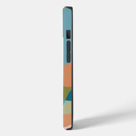 Franse Bulldog, kleurrijk en fancy Case-Mate iPhone Case (Achterkant / Links)