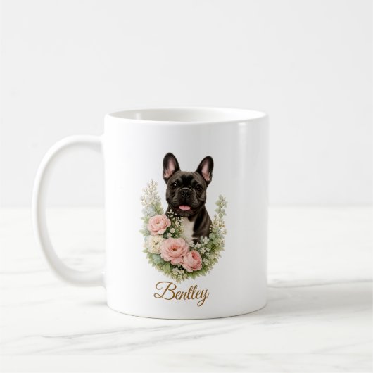 Franse Bulldog Koffiemok (Links)