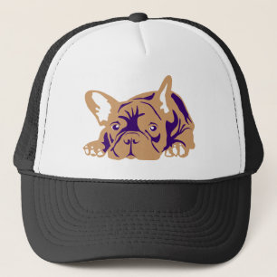 Franse Bulldog Logo Trucker Pet