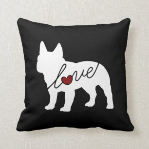 Franse Bulldog Love Kussen