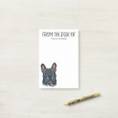 Franse Bulldog Lover Post-it® Notes (Op bureau)