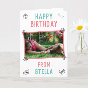 Franse Bulldog Ma Birthday-kaart Kaart