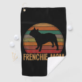 Franse Bulldog Ma Gift Dog Pet Frenchie Mama Golfhanddoek (Insitu)