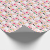 Franse Bulldog met Macaron pakpapier (Hoek)