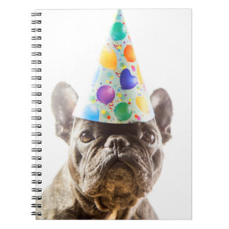 Franse Bulldog met Party Pet Notitieboek