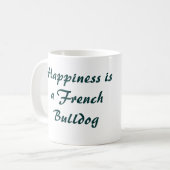 Franse Bulldog Mok (Voorkant links)