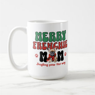 Franse Bulldog Mom Kerstmis Koffiemok
