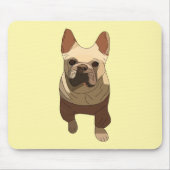 Franse Bulldog Muismat (Voorkant)