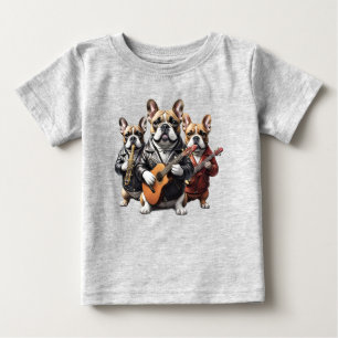 Franse Bulldog Muziekband Franse Bulldoggen