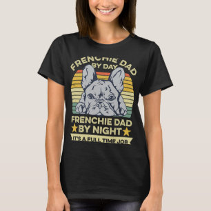 Franse Bulldog ontwerp voor je Franse vader T-shirt
