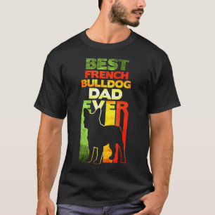 Franse Bulldog Pap Ever T-shirt