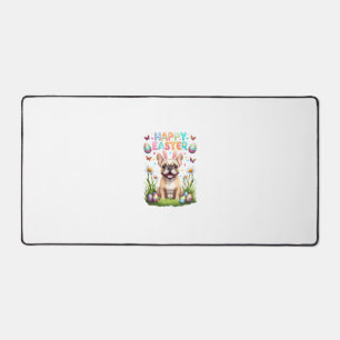 Franse Bulldog Pasen Shirt Grappige Frenchie Konij Bureaumat