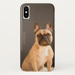 Franse Bulldog Persoonlijke naam | Hond Case-Mate iPhone 14 Hoesje