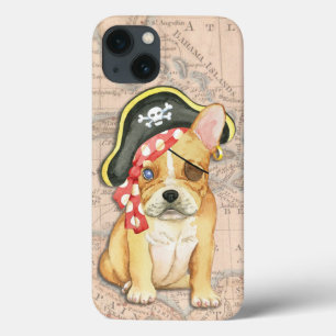 Franse Bulldog Pirate iPhone 13 Hoesje