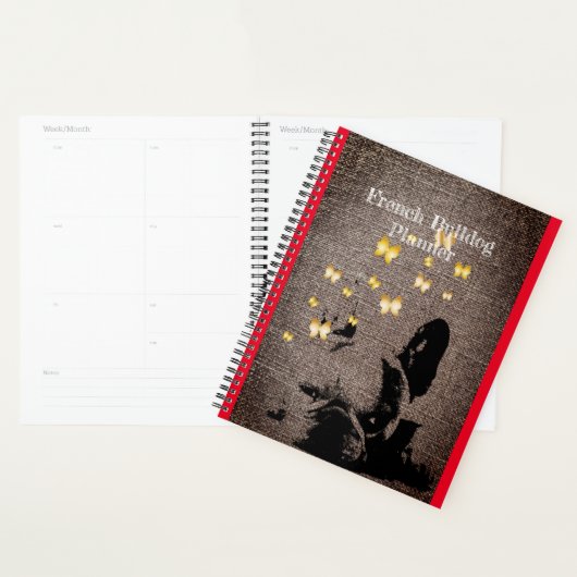 Franse Bulldog Planner (Display)