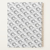 FRANSE BULLDOG PLANNER Maand/Weekly 81/2 x 11" (Achterkant)