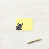 Franse bulldog Post-it Note (Op bureau)