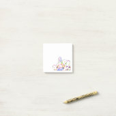 Franse bulldog post-it noten post-it® notes (Op bureau)