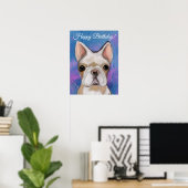 Franse Bulldog Poster (Thuiskantoor)