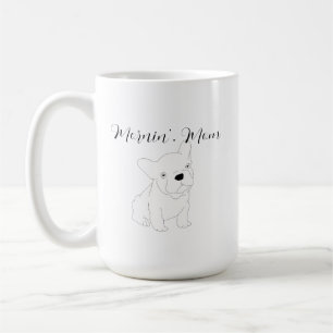 Franse Bulldog Puppy Cartoon Koffiemok