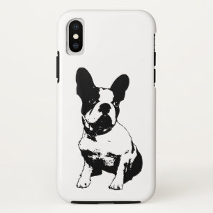 Franse bulldog Puppy iPhone X Hoesje
