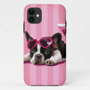 Franse bulldog Puppy iPhone 11 Hoesje