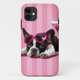 Franse bulldog Puppy iPhone 11 Hoesje