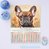 Franse Bulldog Puppy Flyer (Enkel)