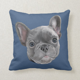 Franse Bulldog Puppy Kussen