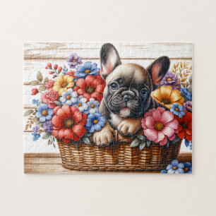 Franse Bulldog Puppy Legpuzzel