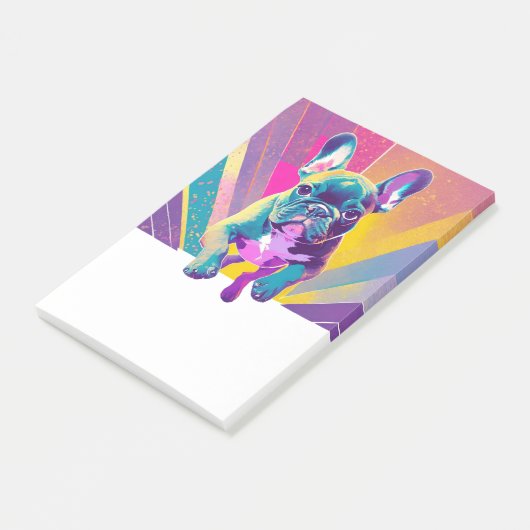 Franse bulldog Puppy Post-it® Notes (Schuin)