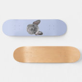 Franse bulldog Puppy Skateboard (Horizontaal)
