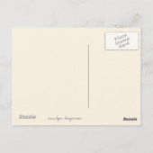 Franse Bulldog (Sable) schilderen - Cute Original  Briefkaart (Achterkant)