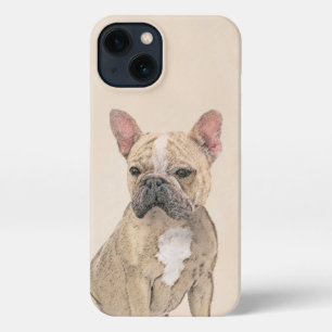 Franse Bulldog (Sable) schilderen - Cute Original  iPhone 13 Hoesje