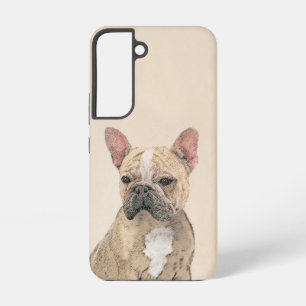 Franse Bulldog (Sable) schilderen - Cute Original Samsung Galaxy Hoesje