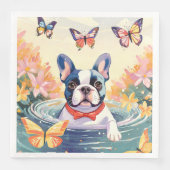 Franse Bulldog Servetten (Voorkant)