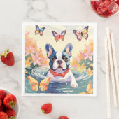 Franse Bulldog Servetten (Insitu)