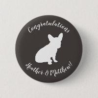 Franse Bulldog Silhouette Party