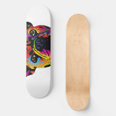 Franse Bulldog Skateboard (Voorkant)