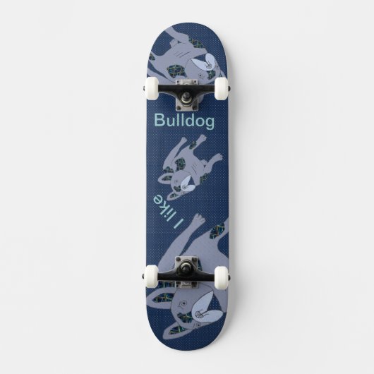 Franse Bulldog Skateboard (Voorkant)
