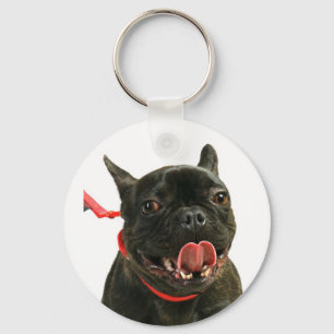 Franse Bulldog Sleutelhanger