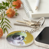 Franse Bulldog Sleutelhanger (Voorkant Rechts)